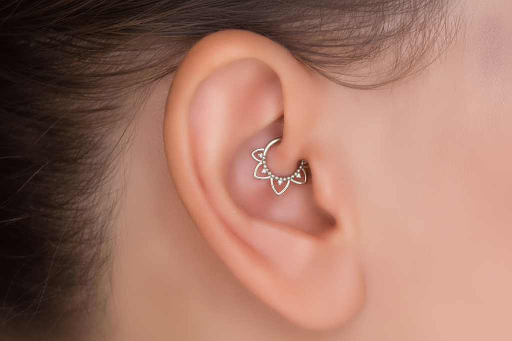 Fiore di loto daith preciso