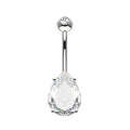 piercing ombelico a goccia